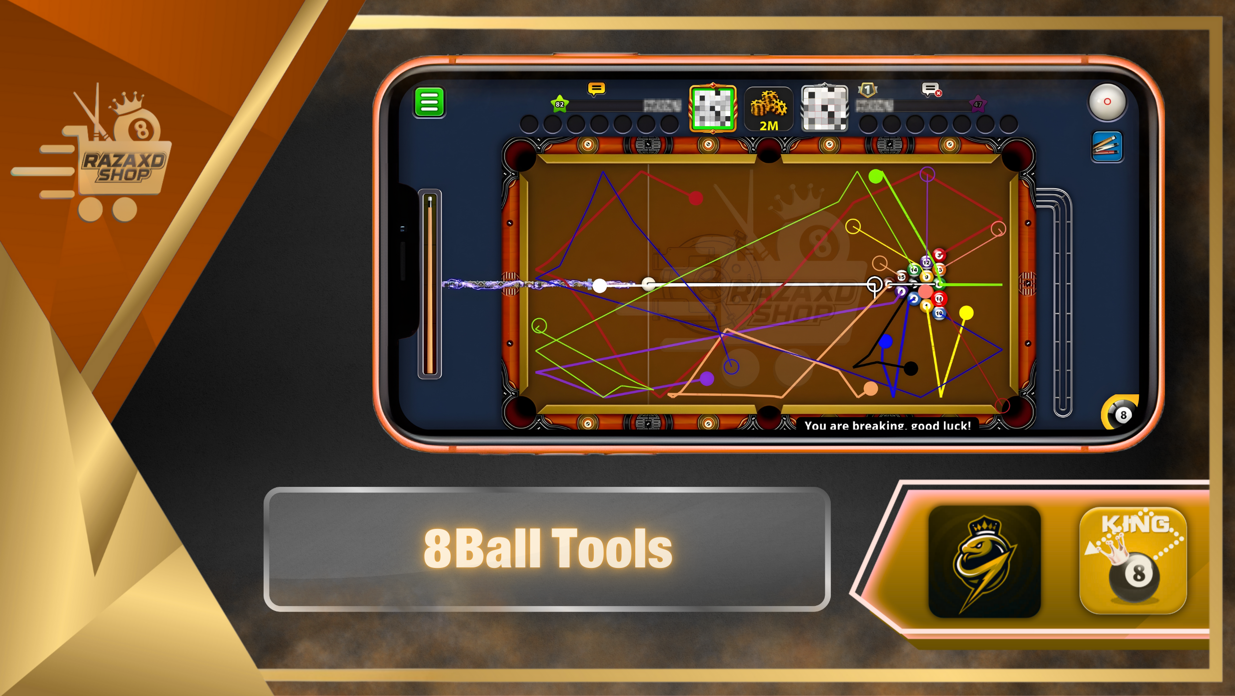  8Ball Pool Aim Tools